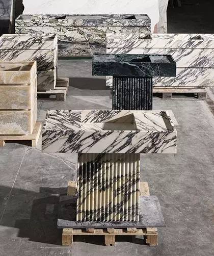 Custom stone furniture