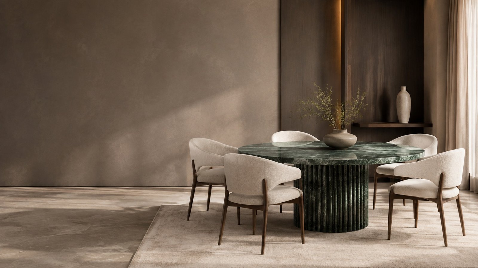 Timeless natural stone furniture