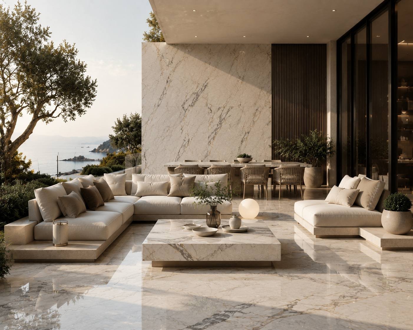Outdoor stone project